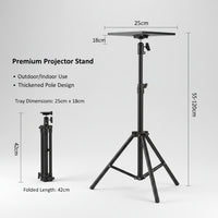 StellarSky CineScreen — 100" Anti-Light Portable Projector Screen